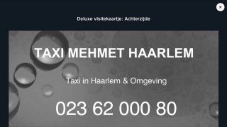 Hoofdafbeelding Taxi Mehmet Haarlem